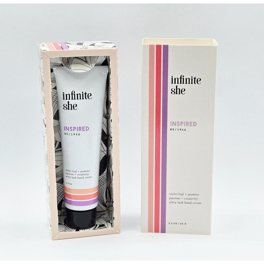 Infinite She Inspired Ultra Lush Hand Cream Violet Leaf Jasmine 2.3 oz